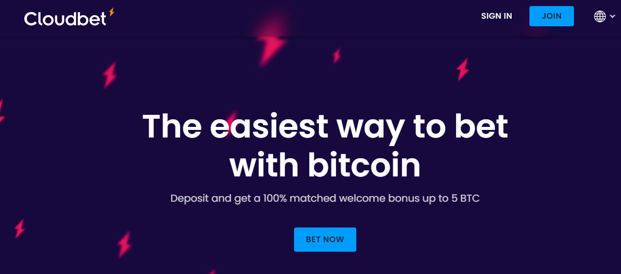 Cloudbet crypto welcome bonus