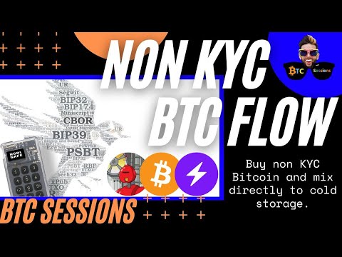 Non KYC Bitcoin – Buy, Mix & Store – Full Tutorial