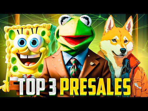 🔥 Don’t Miss Out on These Top 3 Presales! Get in Early for Massive Gains! 💰💎